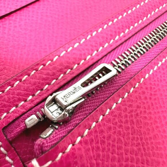 Hermès Béarn Pink Leather Wallet  (Pre-Owned) - Picture 10 of 13